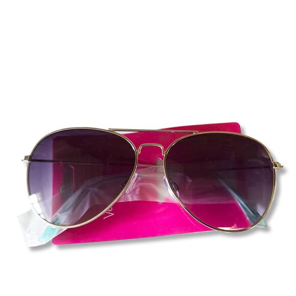 NWT Vera Bradley Women\'s Metal Frame 55mm Aviator Sunglasses main image 6